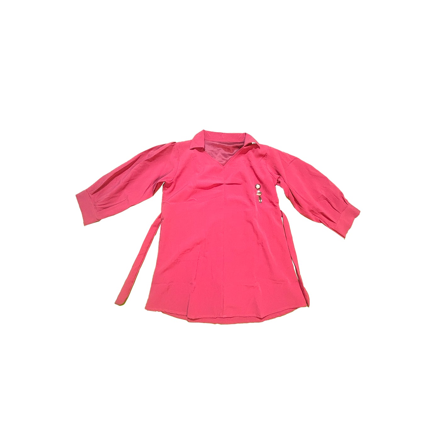 Short Western Top - [ Free Size ] Turquoise Surf  Women's