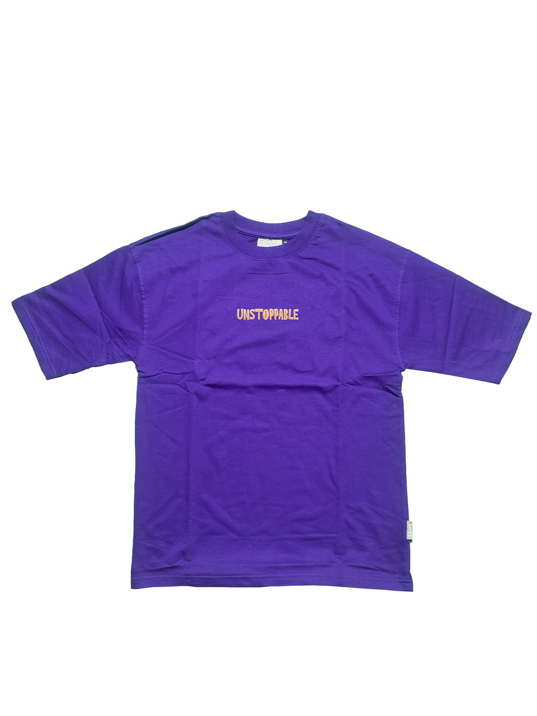 Men Oversized Red Back Printed - T-shirt [ Unstoppable ]