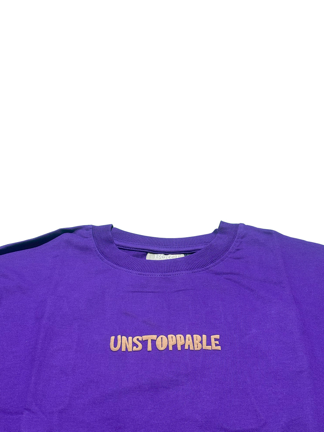 Men Oversized Red Back Printed - T-shirt [ Unstoppable ]