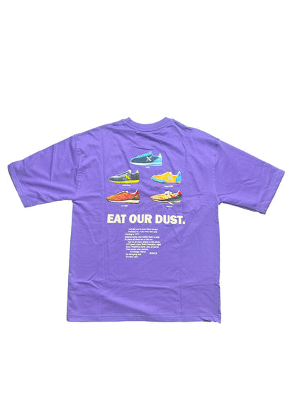 Oversized Men Back Printed T-shirt [ DUST ] Dark Spring Green