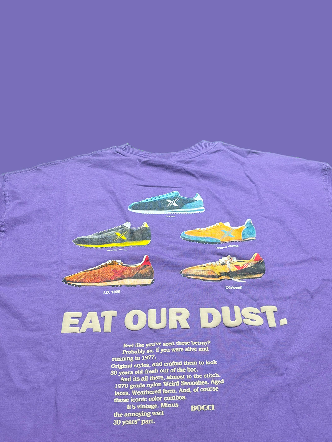 Oversized Men Back Printed T-shirt [ DUST ] Dark Spring Green