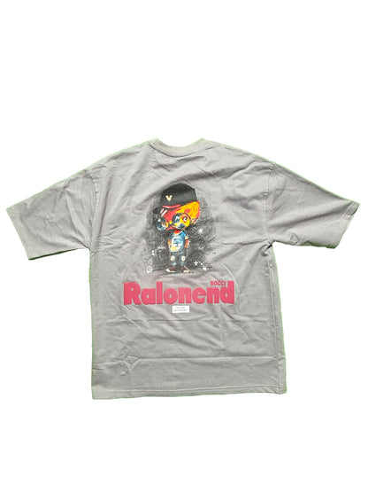 Chinese Violet - Oversized Back Printed T-shirt [ RALONEND ]