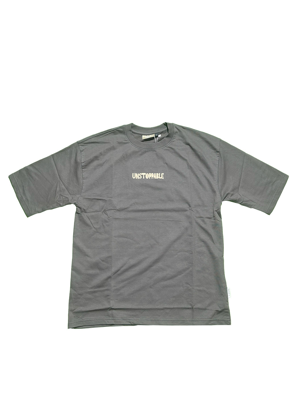 Men Oversized Red Back Printed - T-shirt [ Unstoppable ]