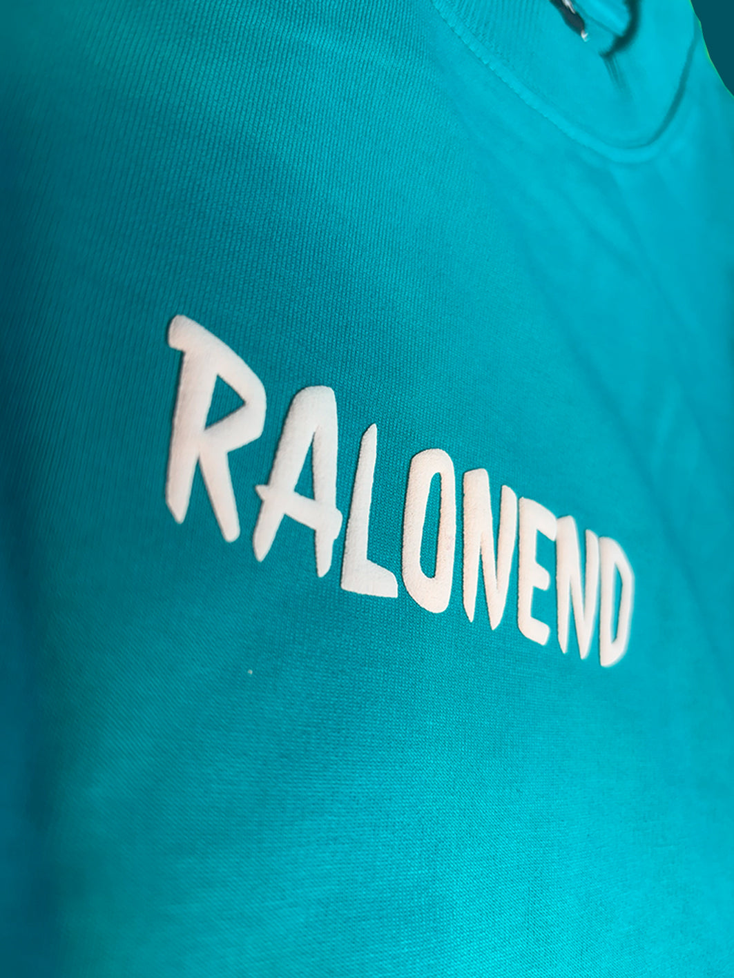 Chinese Violet - Oversized Back Printed T-shirt [ RALONEND ]