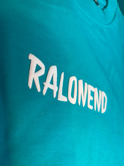 Chinese Violet - Oversized Back Printed T-shirt [ RALONEND ]