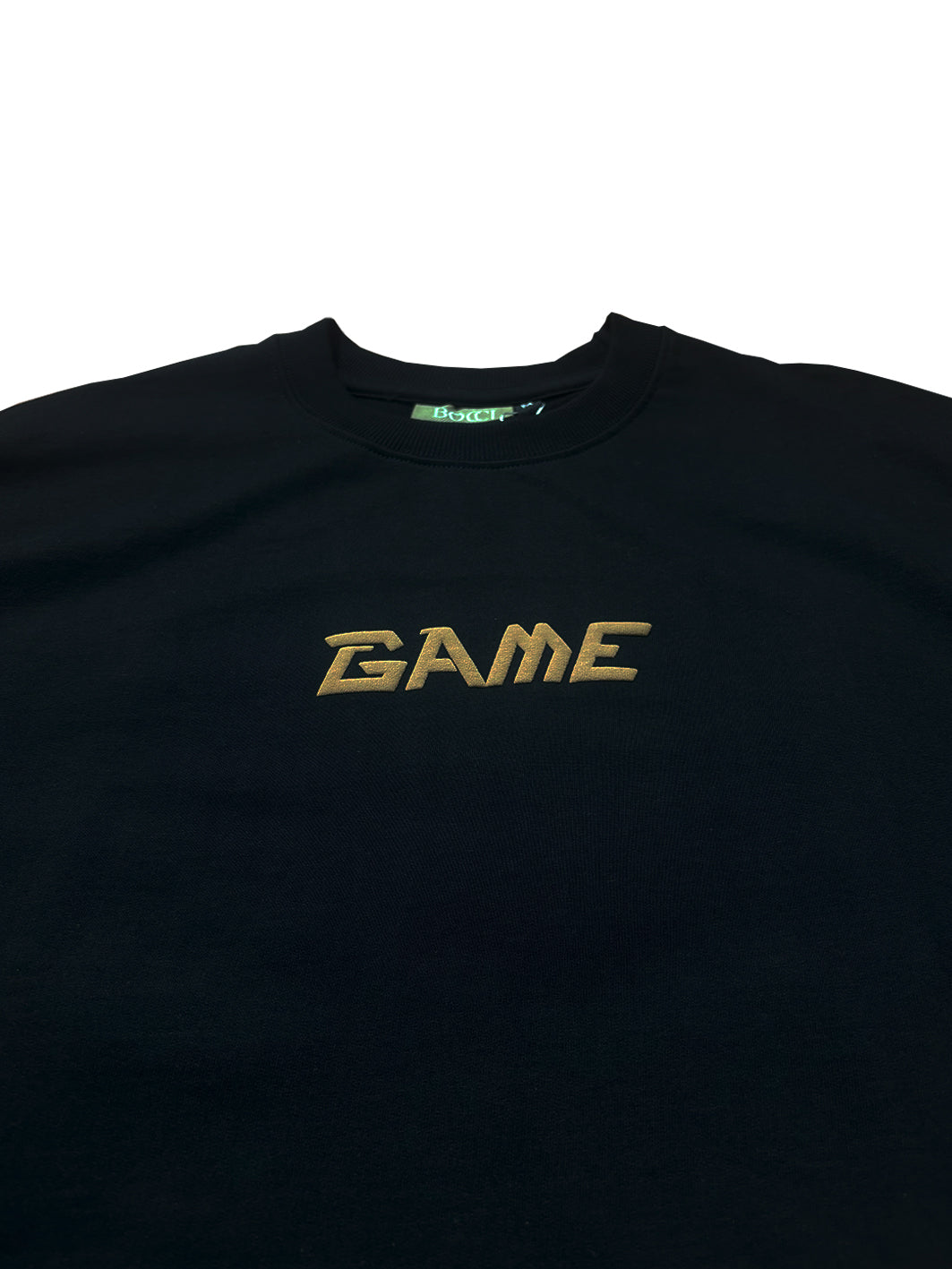 Oversized Men Back Printed T-Shirt [ GAME ] Carmine Red